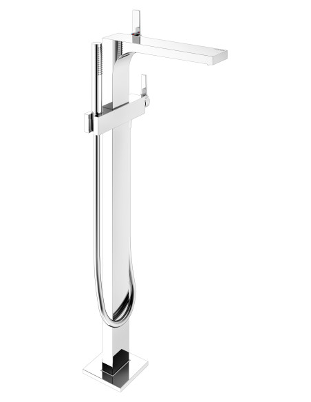 Keuco Vienas sviras vannas maisītājs Edition 11 brushed nickel Keuco Vienas sviras vannas maisītājs Edition 11 brushed nickel