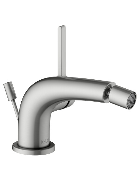 Keuco Vienas sviras bidē maisītājs Edition 400 stainless steel finish Keuco Vienas sviras bidē maisītājs Edition 400 stainless steel finish