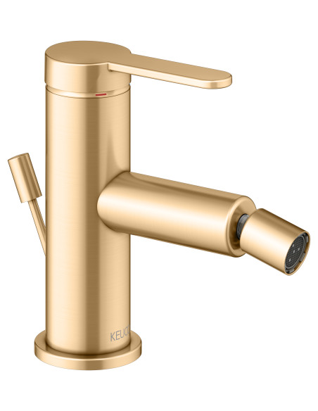 Keuco Vienas sviras bidē maisītājs IXMO brushed brass Keuco Vienas sviras bidē maisītājs IXMO brushed brass