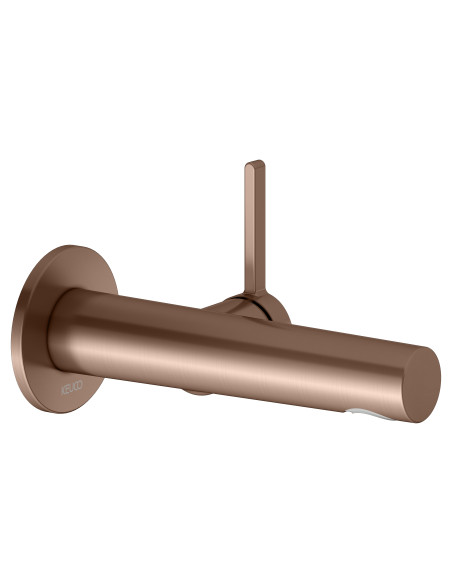 Keuco Vienas sviras maisītājs Edition 400 brushed red gold Keuco Vienas sviras maisītājs Edition 400 brushed red gold