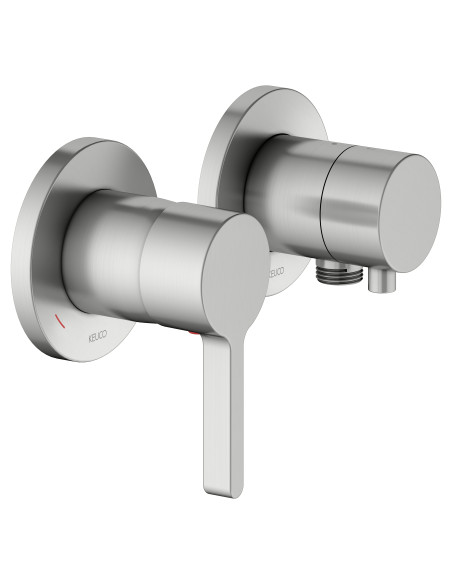 Keuco Vienas sviras maisītāja komplekts UP Edition 400 stainless steel finish Keuco Vienas sviras maisītāja komplekts UP Edition 400 stainless steel finish