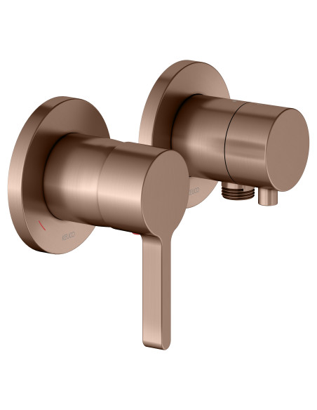 Keuco Vienas sviras maisītāja komplekts UP Edition 400 brushed red gold Keuco Vienas sviras maisītāja komplekts UP Edition 400 brushed red gold