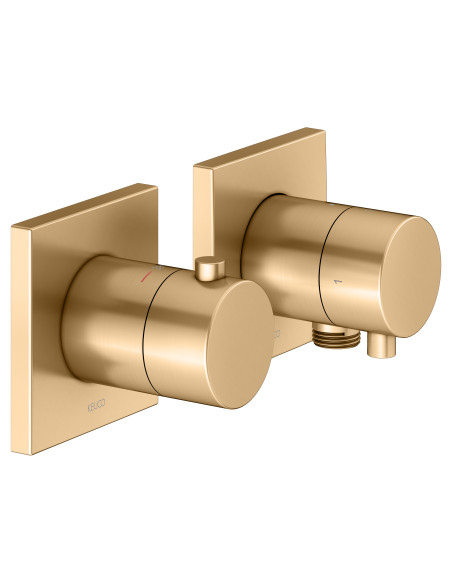Keuco Termostata maisītāja komplekts Edition 11 brushed brass Keuco Termostata maisītāja komplekts Edition 11 brushed brass