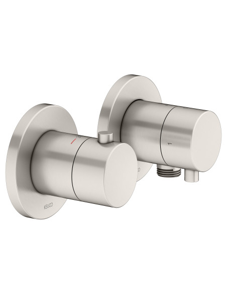 Keuco Termostata maisītāja komplekts Edition 400 brushed nickel Keuco Termostata maisītāja komplekts Edition 400 brushed nickel