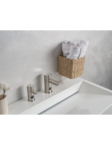 Automātisks nerūsējošā tērauda ziepju dozators, 1 l ziepju tvertne, 230 V maiņstrāva