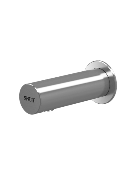 Automātisks nerūsējošā tērauda sienas ziepju dozators, 1 l ziepju tvertne, 230 V maiņstrāva Automātisks nerūsējošā tērauda sienas ziepju dozators, 1 l ziepju tvertne, 230 V maiņstrāva