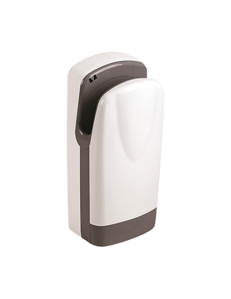 Automātisks sienas roku žāvētājs, balts vāks Automātisks sienas roku žāvētājs, balts vāks