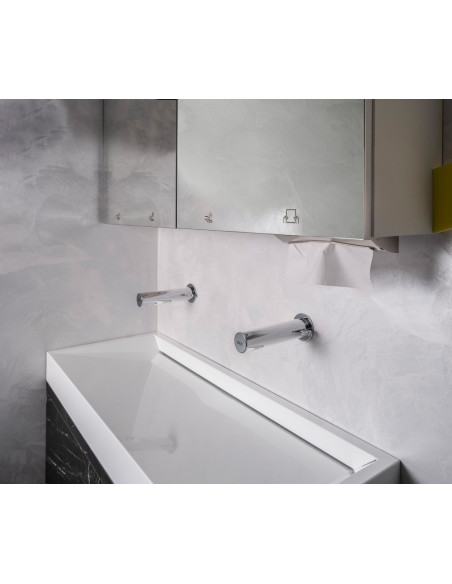 Automātisks pie sienas uzstādāms šķidruma un gēla dezinfekcijas dozators, 24 V DC Automātisks pie sienas uzstādāms šķidruma un gēla dezinfekcijas dozators, 24 V DC