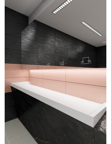 Aiz spoguļa automātiskais izlietnes krāns, 24 V DC