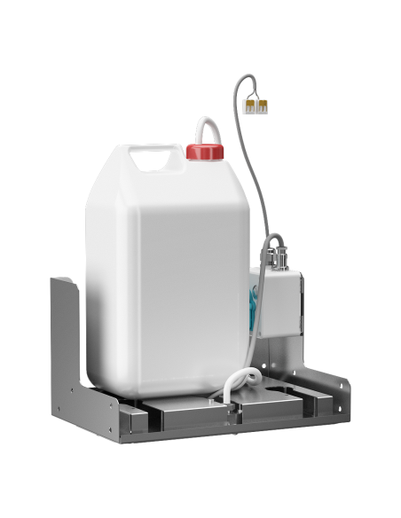 Aiz spoguļa ziepju dozators, 24 V DC Aiz spoguļa ziepju dozators, 24 V DC