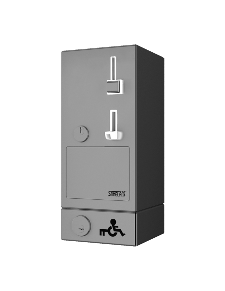 Monētu un žetonu automāts durvju atvēršanai ar EURO KEY, 24V DC Monētu un žetonu automāts durvju atvēršanai ar EURO KEY, 24V DC