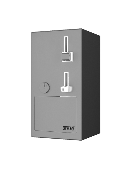 Monētu un žetonu automāts vienfāzes iekārtai 230 V, 24 V DC