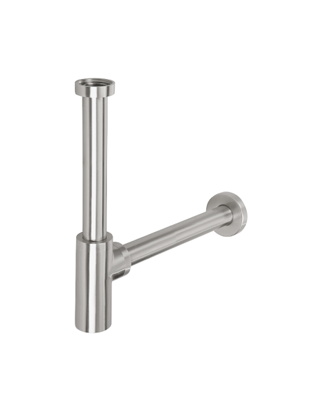 Dizaina nerūsējošā tērauda sifons, matēts Dizaina nerūsējošā tērauda sifons, matēts