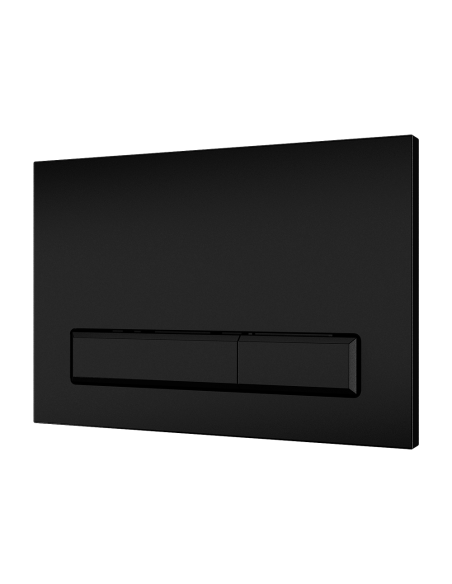 Mehāniskā tualetes skalošanas iekārta uzstādīšanas sistēmām SLR 21, melna plastmasa