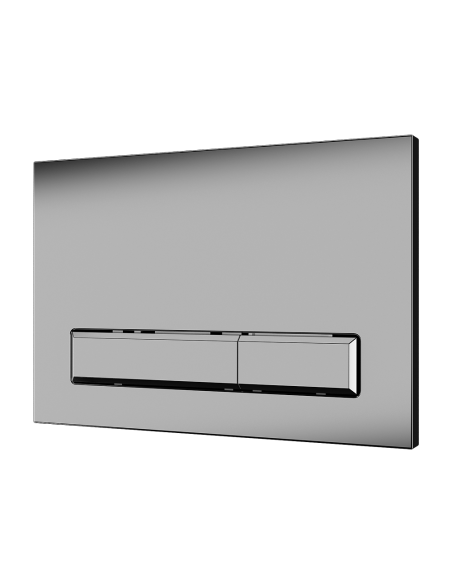 Mehāniskā tualetes skalošanas iekārta uzstādīšanas sistēmām SLR 21, matēts hroms Mehāniskā tualetes skalošanas iekārta uzstādīšanas sistēmām SLR 21, matēts hroms