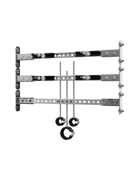 Montāžas rāmis nerūsējošā tērauda pisuāriem un izlietnēm Montāžas rāmis nerūsējošā tērauda pisuāriem un izlietnēm