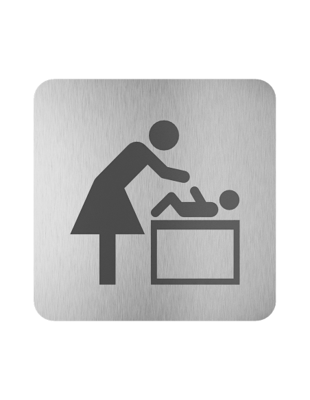 Piktogramma - mazuļu pārģērbšanās telpa Piktogramma - mazuļu pārģērbšanās telpa