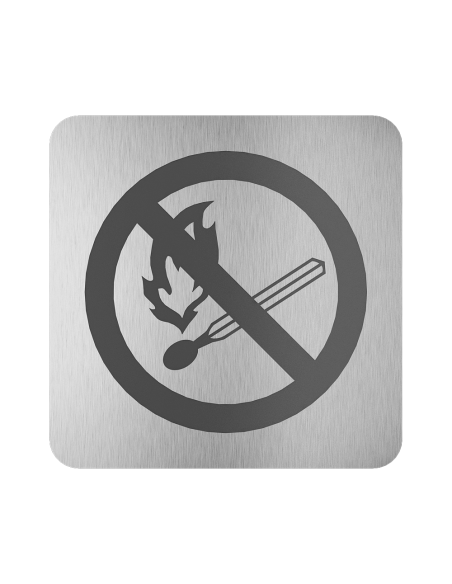 Piktogramma - nav atklātas uguns Piktogramma - nav atklātas uguns
