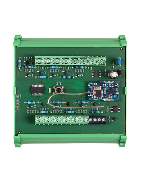 Spiedpogu sadalītājs uz DIN sliedes Spiedpogu sadalītājs uz DIN sliedes