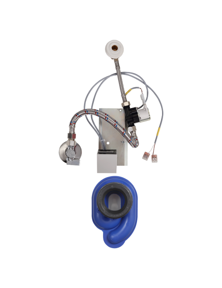 Radara skalošanas bloks uz montāžas sliedes, 24 V DC