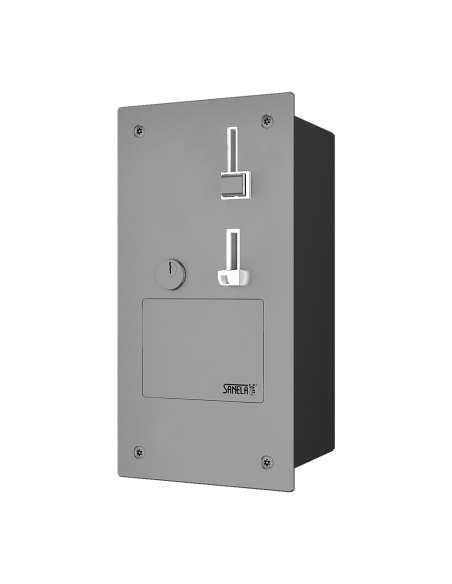 Padziļināta monētu un žetonu mašīna vienfāzes ierīcei 230 V, 24 V DC Padziļināta monētu un žetonu mašīna vienfāzes ierīcei 230 V, 24 V DC