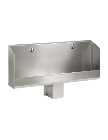 Nerūsējošā tērauda automātiskais pisuārs ar integrētu termisko skalošanas ierīci, 1200 mm, 24 V DC Nerūsējošā tērauda automātiskais pisuārs ar integrētu termisko skalošanas ierīci, 1200 mm, 24 V DC