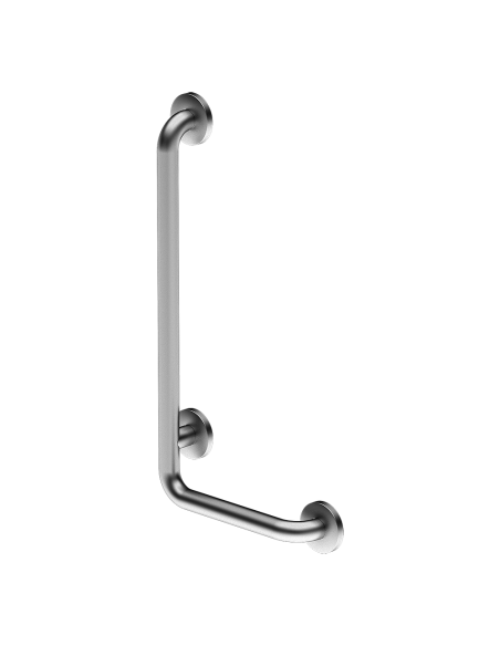 Nerūsējošā tērauda vannas satvērēja stienis fiksēts, pa kreisi, izmēri 350 x 660 mm, matēts Nerūsējošā tērauda vannas satvērēja stienis fiksēts, pa kreisi, izmēri 350 x 660 mm, matēts