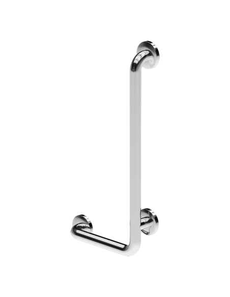 Nerūsējošā tērauda vannas satvērēja stienis fiksēts, pa labi, izmēri 350 x 660 mm, pulēts Nerūsējošā tērauda vannas satvērēja stienis fiksēts, pa labi, izmēri 350 x 660 mm, pulēts