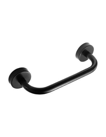 Nerūsējošā tērauda vannas rokturis, melna matēta apdare Nerūsējošā tērauda vannas rokturis, melna matēta apdare