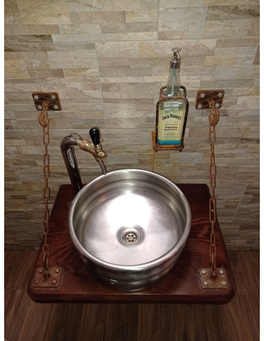 Nerūsējošā tērauda galda virsmas KEG izlietne, matēta