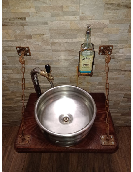 Nerūsējošā tērauda galda virsmas KEG izlietne, matēta Nerūsējošā tērauda galda virsmas KEG izlietne, matēta