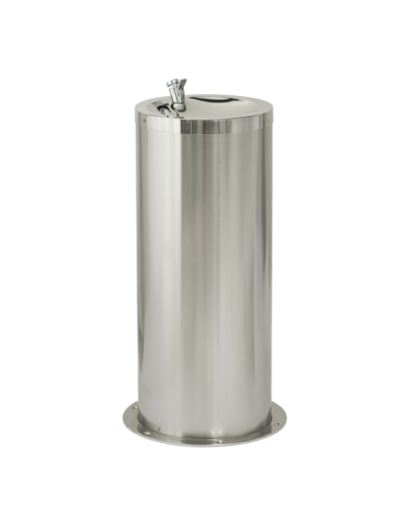 Nerūsējošā tērauda grīdā stiprināma dzeramā strūklaka, augstums 800 mm Nerūsējošā tērauda grīdā stiprināma dzeramā strūklaka, augstums 800 mm