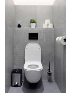 Nerūsējošā tērauda grīdas atkritumu tvertne ar plastmasas ieliktni 2