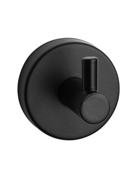 Nerūsējošā tērauda pakaramais, melna matēta apdare Nerūsējošā tērauda pakaramais, melna matēta apdare