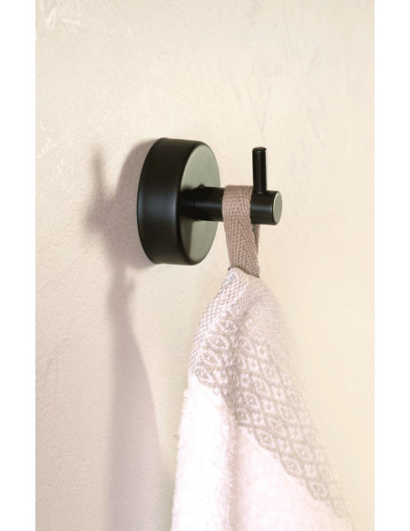 Nerūsējošā tērauda pakaramais, melna matēta apdare Nerūsējošā tērauda pakaramais, melna matēta apdare