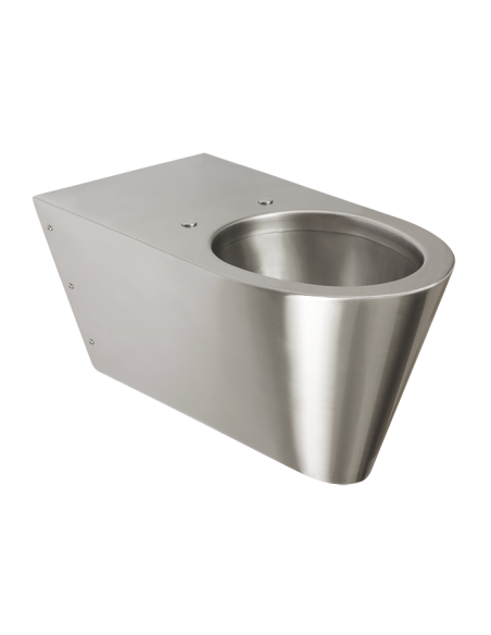 Nerūsējošā tērauda piekarināmā tualete cilvēkiem ar īpašām vajadzībām Nerūsējošā tērauda piekarināmā tualete cilvēkiem ar īpašām vajadzībām