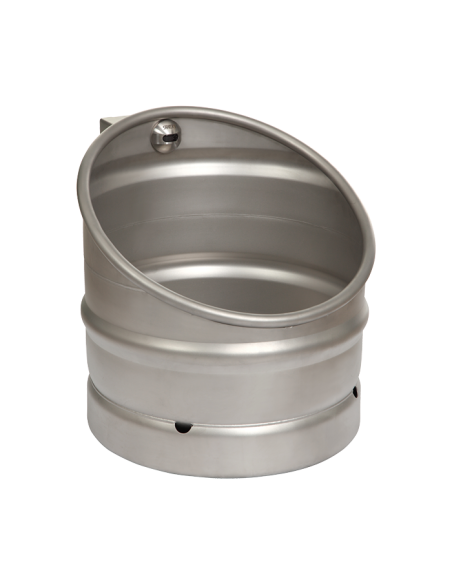 Nerūsējošā tērauda KEG pisuārs ar infrasarkano skalošanas ierīci, 6 V