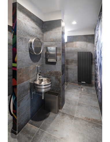 Nerūsējošā tērauda KEG pisuārs ar infrasarkano skalošanas ierīci, 6 V