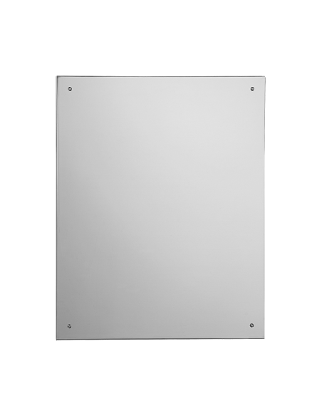 Nerūsējošā tērauda spogulis (600 x 400 mm) Nerūsējošā tērauda spogulis (600 x 400 mm)