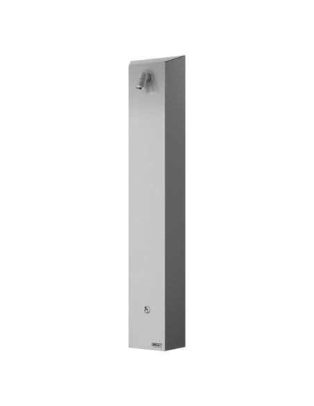 Nerūsējošā tērauda pjezo dušas panelis aukstam vai iepriekš sajauktam ūdenim, 6 V Nerūsējošā tērauda pjezo dušas panelis aukstam vai iepriekš sajauktam ūdenim, 6 V