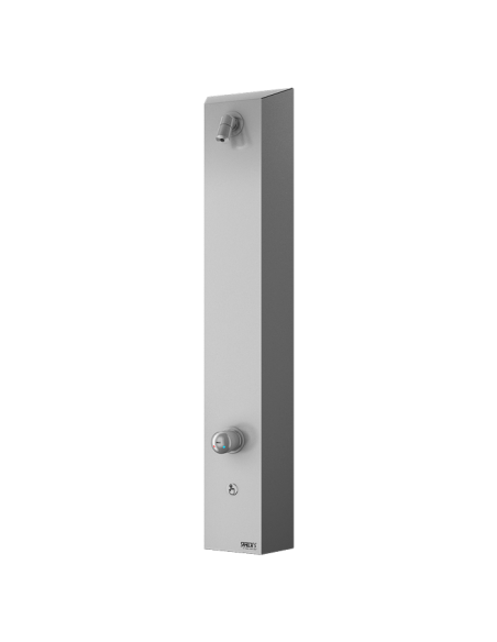 Nerūsējošā tērauda pjezo dušas panelis ar maisītāju, 6 V Nerūsējošā tērauda pjezo dušas panelis ar maisītāju, 6 V