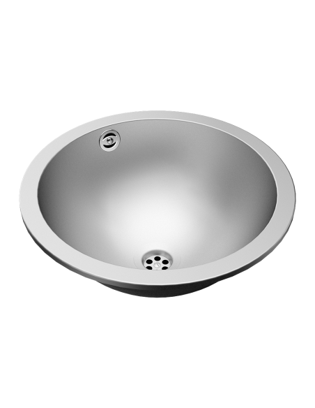 Nerūsējošā tērauda padziļināta izlietne, Ø 320 mm