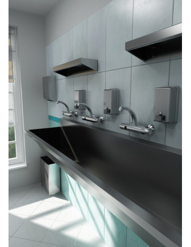 Nerūsējošā tērauda sile slimnīcām, AISI 316L, garums 750 mm