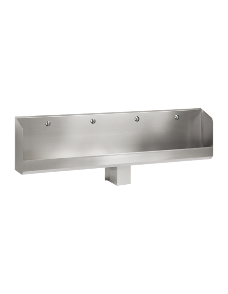 Nerūsējošā tērauda sienas pisuāra sile BEZ elektronikas, 2400 mm Nerūsējošā tērauda sienas pisuāra sile BEZ elektronikas, 2400 mm