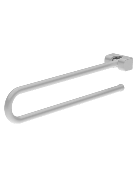 Tērauda greifers, salokāms, garums 800 mm, baltā krāsā – Komaxit Tērauda greifers, salokāms, garums 800 mm, baltā krāsā – Komaxit