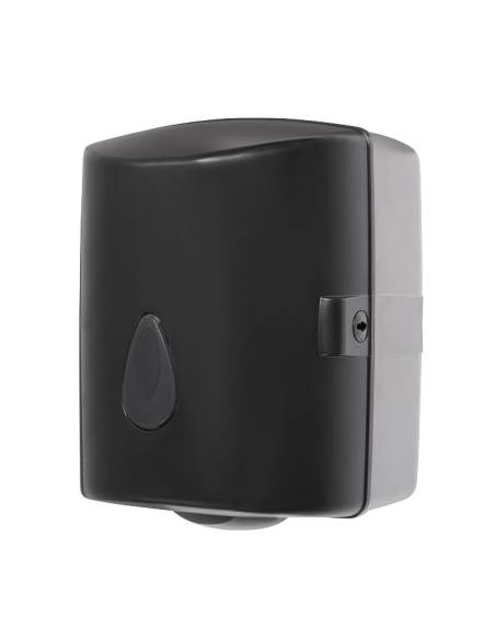 Piegādes tvertne papīra dvieļu spolei, materiāls melns plastmasa ABS Piegādes tvertne papīra dvieļu spolei, materiāls melns plastmasa ABS