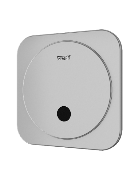 Pisuāra infrasarkanais skalošanas bloks ar montāžas kārbu un integrētu barošanas avotu, 230 V maiņstrāva