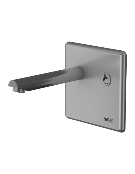 Pie sienas stiprināms pjezo krāns, snīpis 170 mm, 24 V DC Pie sienas stiprināms pjezo krāns, snīpis 170 mm, 24 V DC