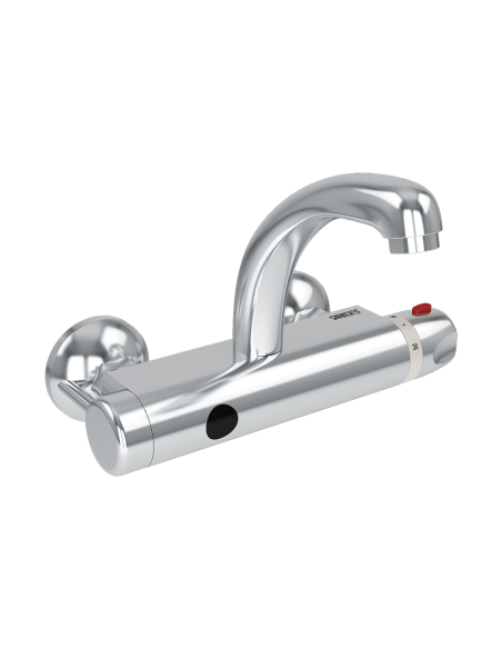 Sienas termostata maisītājs, ūdens padeves laidums 150 mm, 24 V DC Sienas termostata maisītājs, ūdens padeves laidums 150 mm, 24 V DC