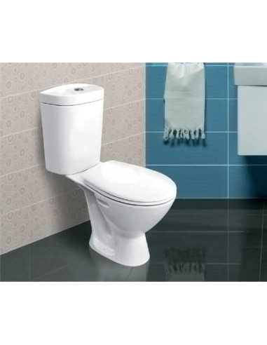 Cersanit WC kompaktpods ar vāku, horiz.izvads MITO 010 - 3